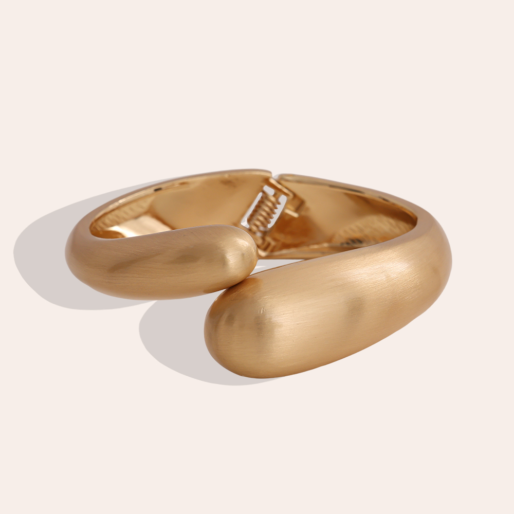 6.5cm drei Farben Warm-Hug Messing Armreif     