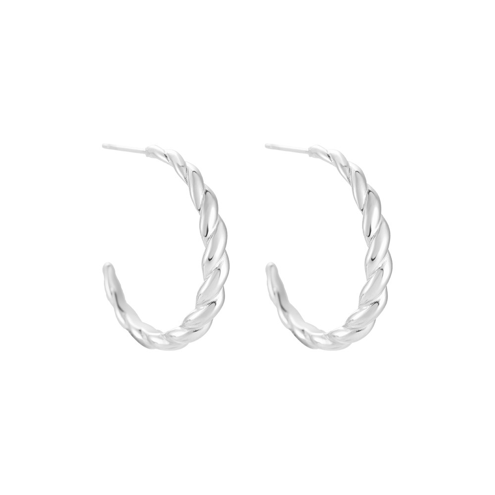 Melly Twist Edelstahl Ohrstecker