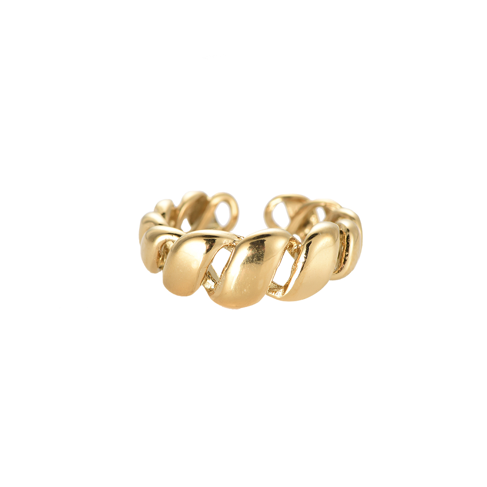 Allura Twist Edelstahl Ring