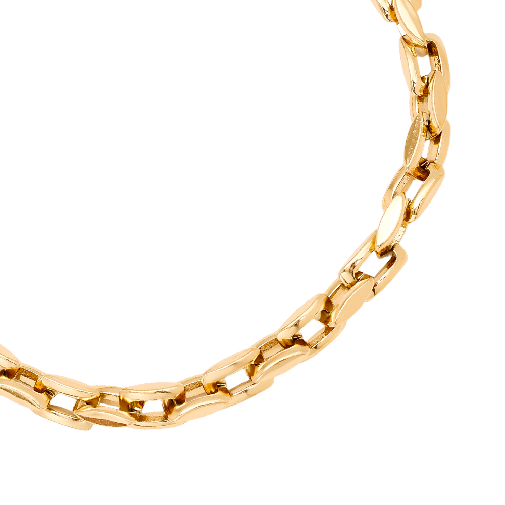 Edelstahl Armkette 16cm Linked Chain