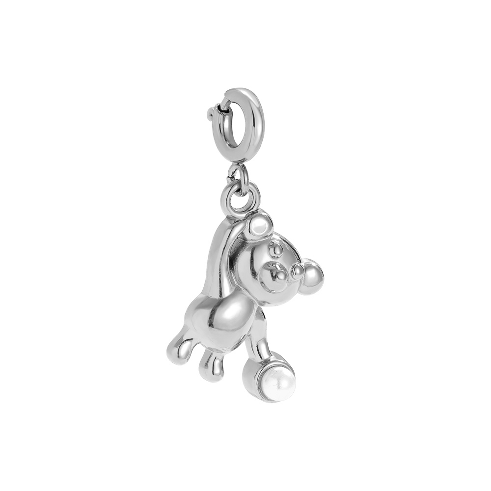 15mm Spring Clasp Hello Bear Edelstahl Pendant 15mm Spring Clasp Hello Bear Edelstahl Pendant