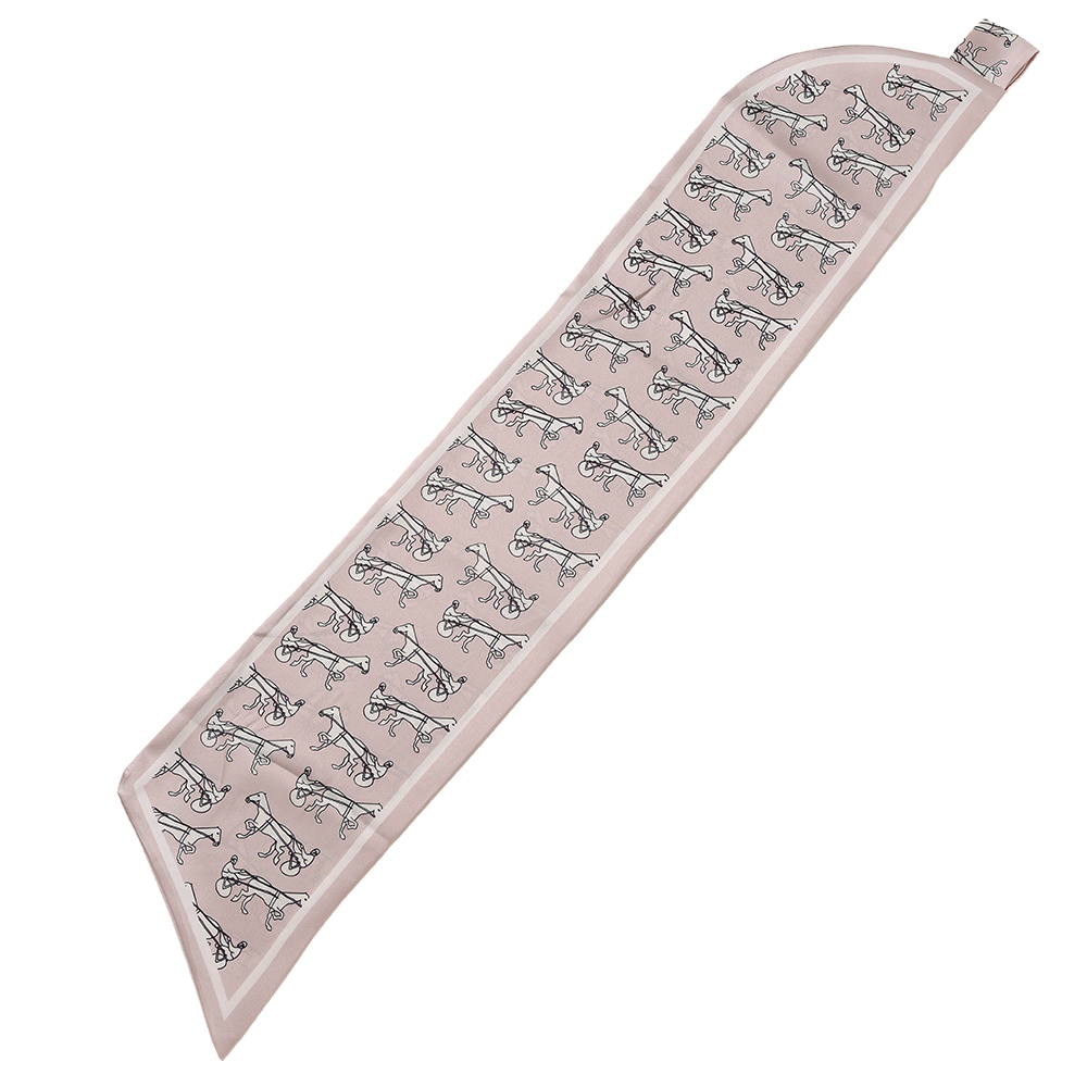 76cm Pferdewagen Muster Schal 