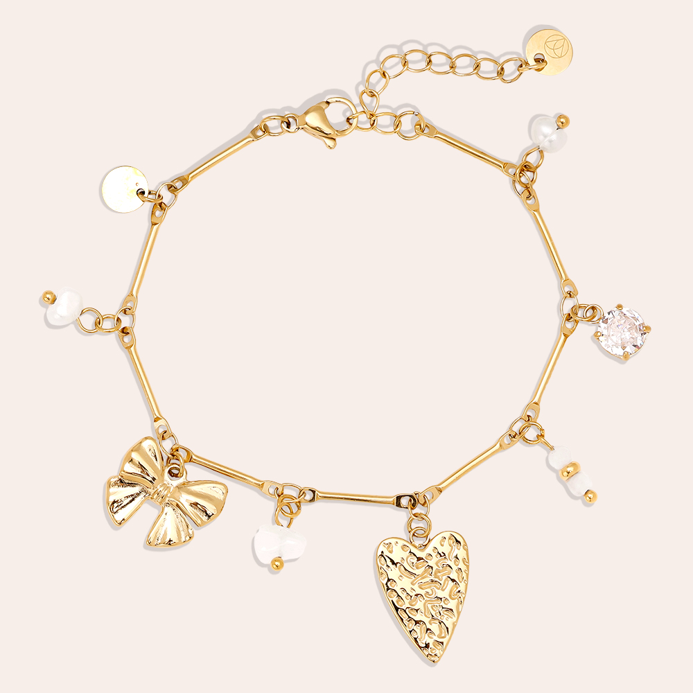 Edelstahl Armkette 17cm Some Nice Charms