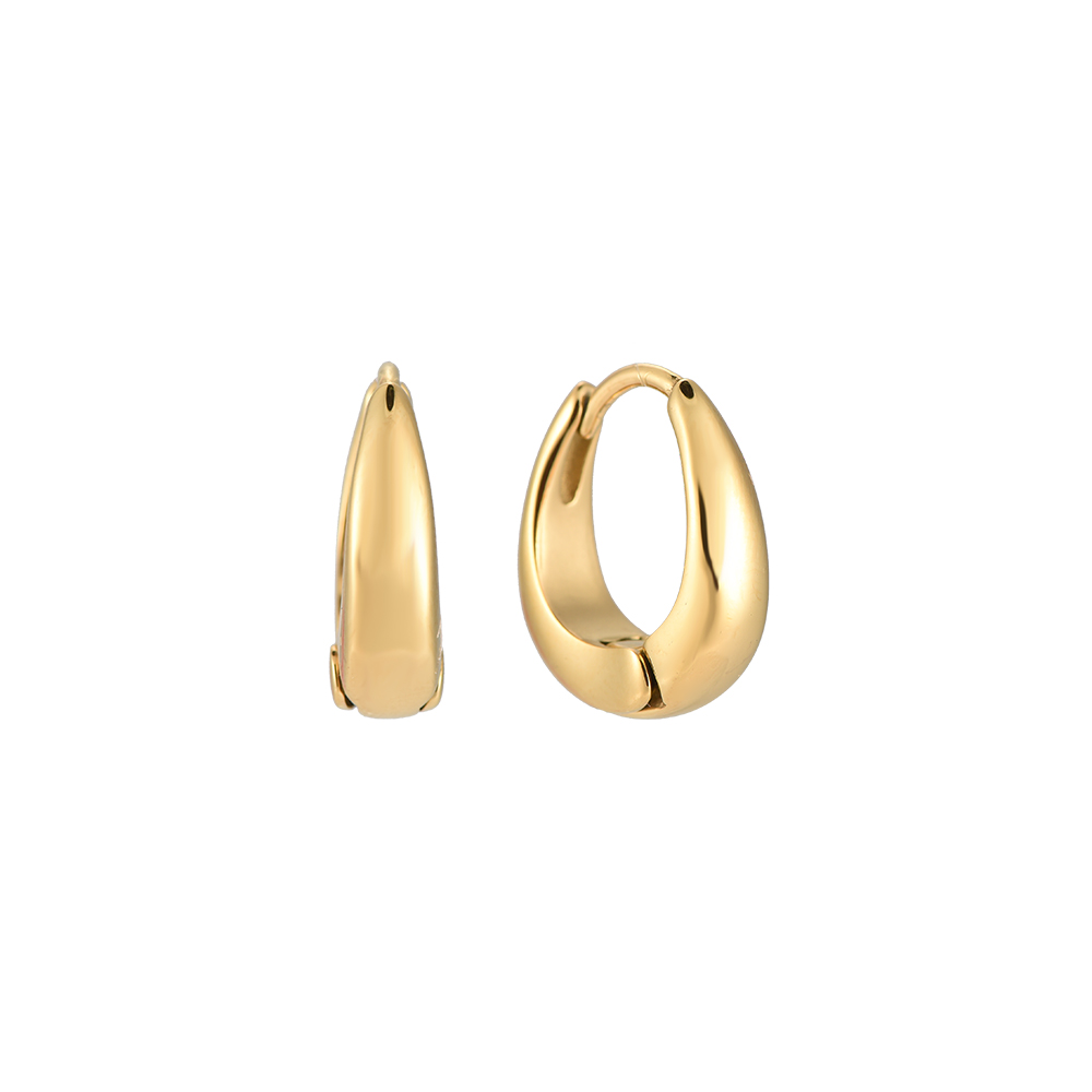 Edelstahl Ohrringe Roland Hoop