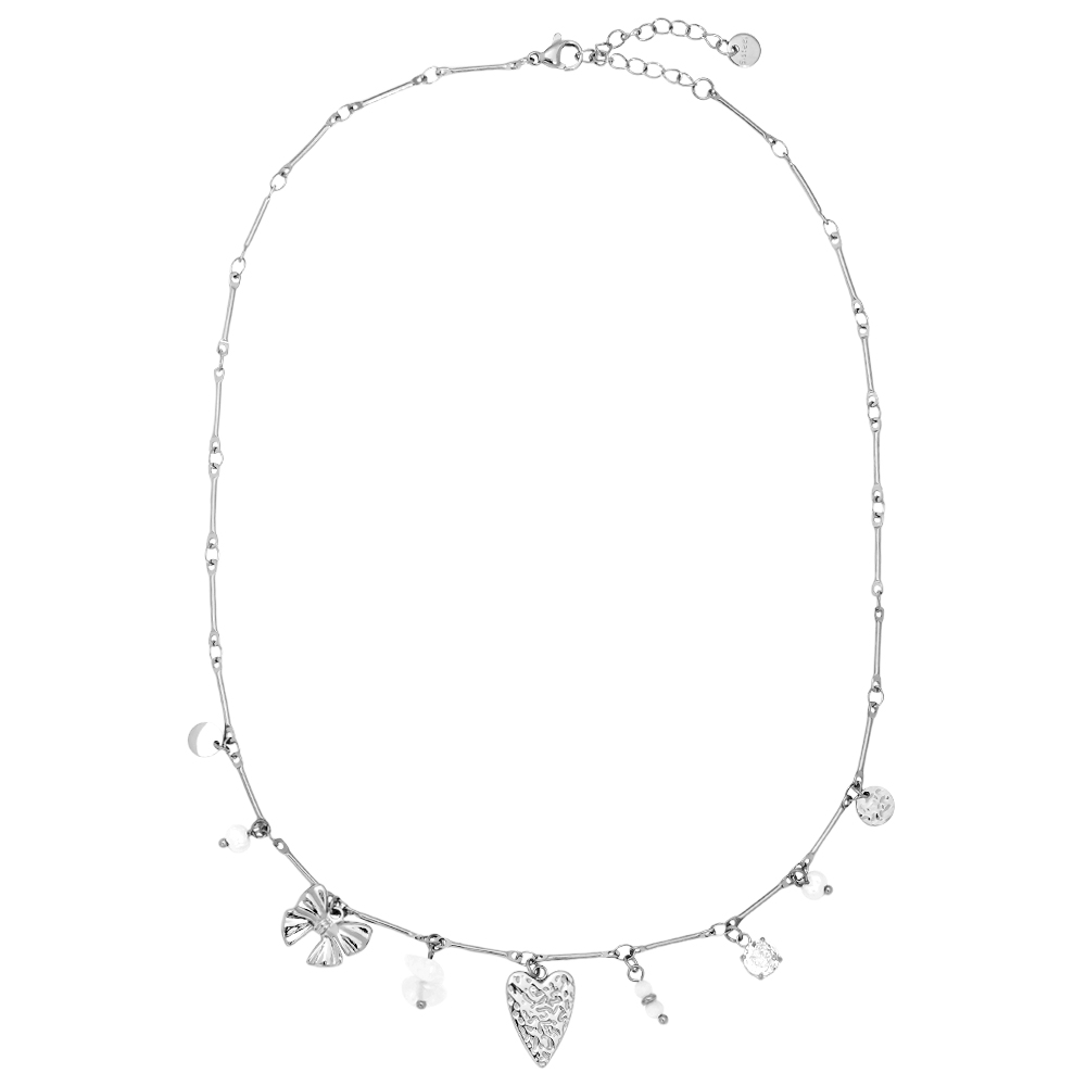 Edelstahl Halskette 43cm Some Nice Charms