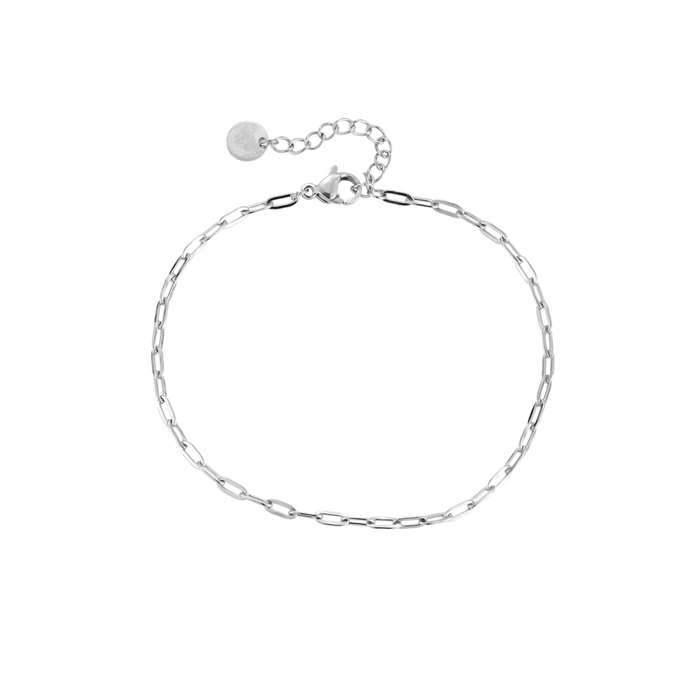 Elongated Link Edelstahl Armband