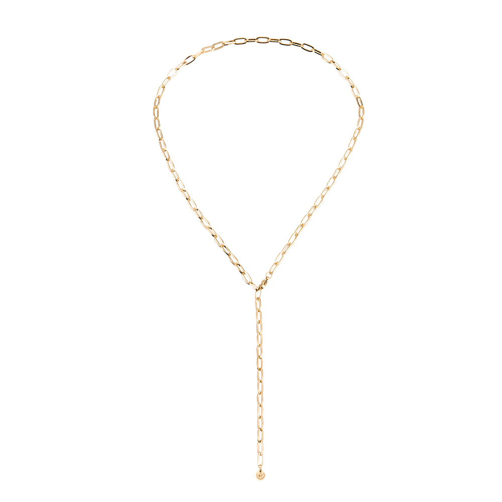 Round Teresa 60 cm Edelstahl Kette