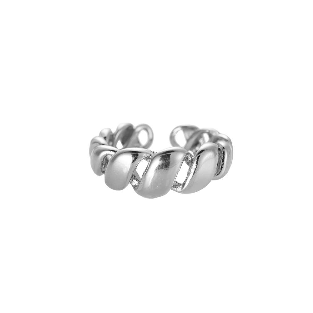 Allura Twist Edelstahl Ring
