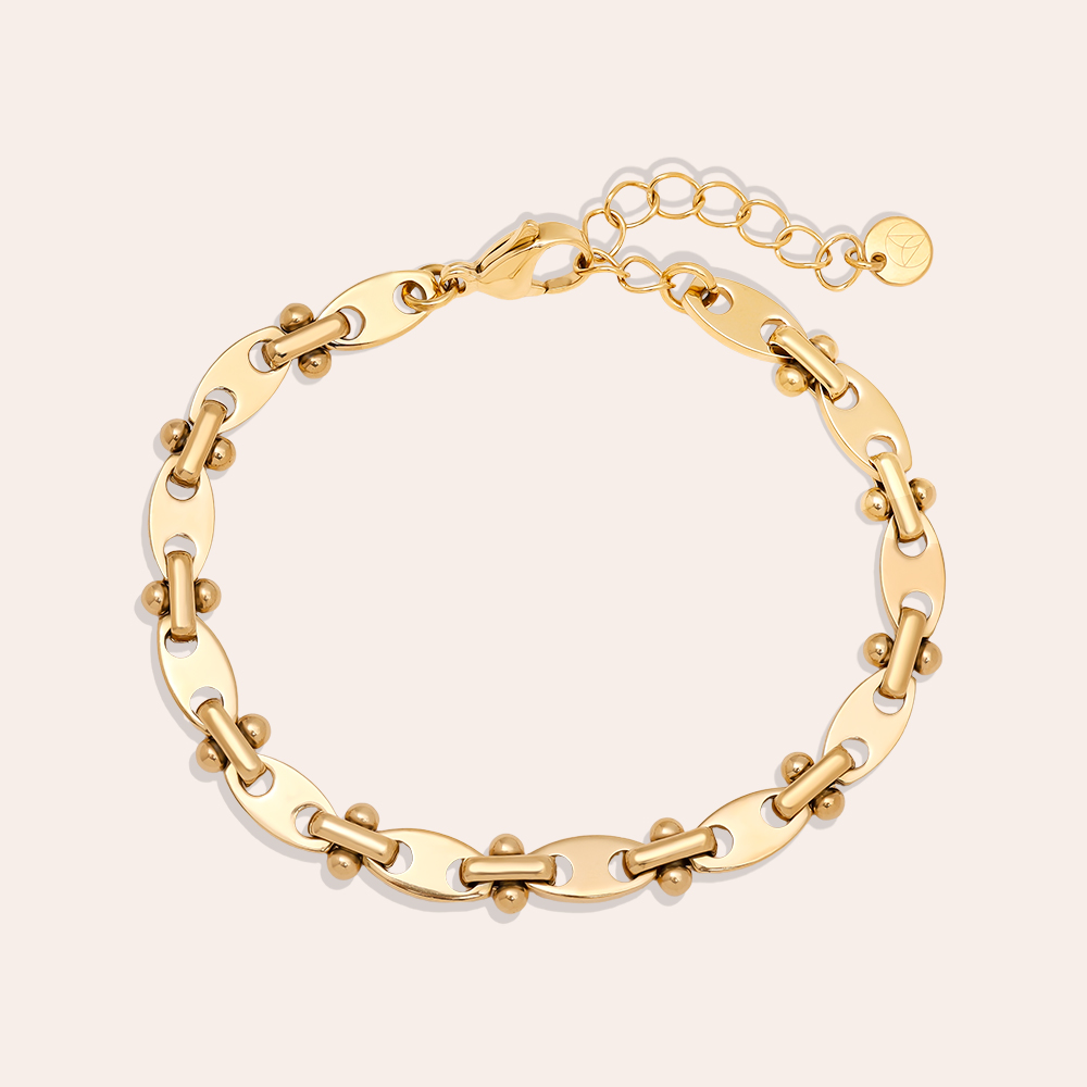 16cm Nice Nose Chain Edelstahl Armkette        