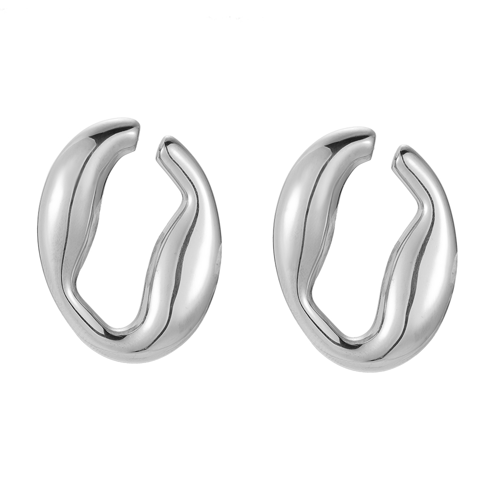 Skinny Crab Claw Edelstahl Ohrstecker