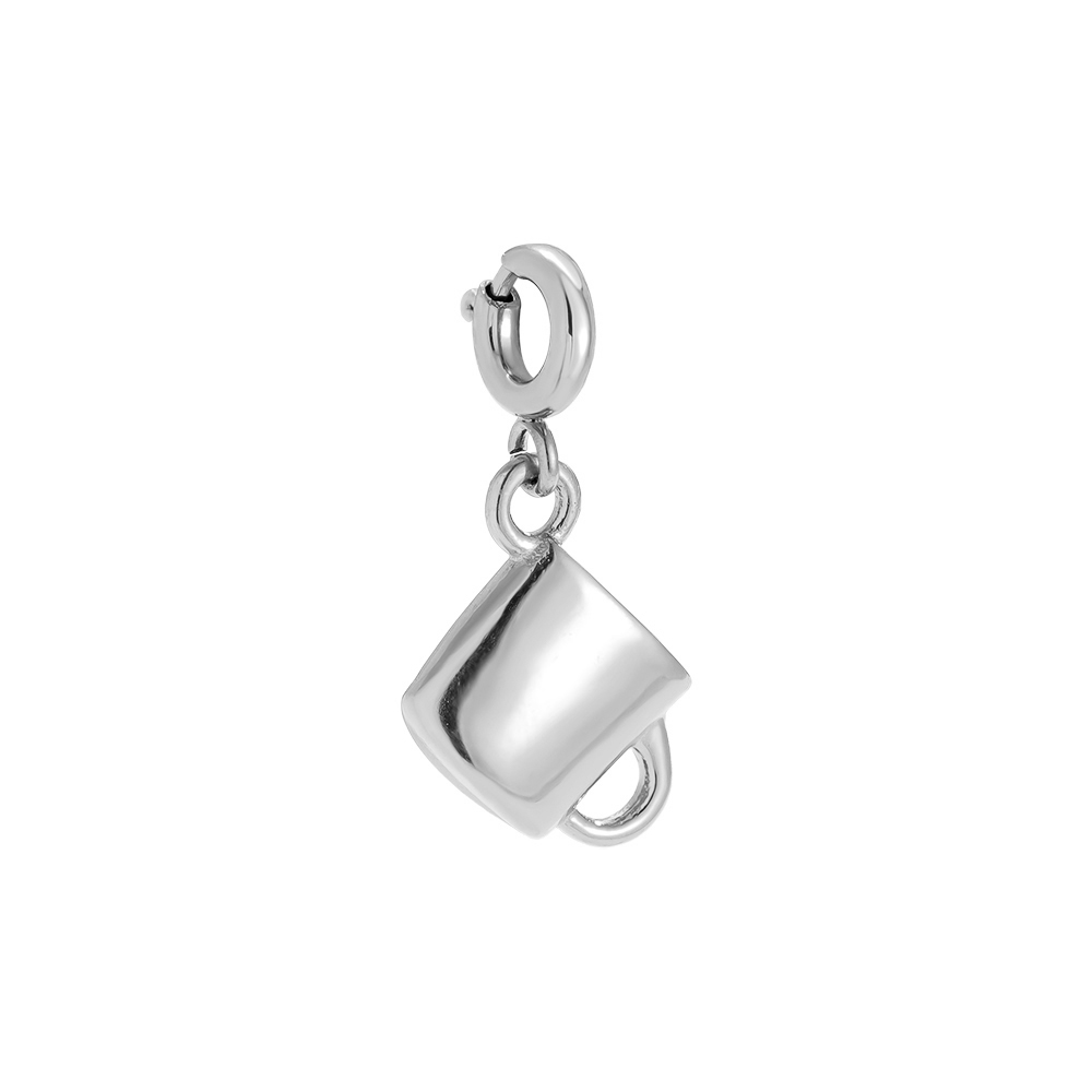 10mm Spring Clasp Simple Cup Edelstahl Pendant 10mm Spring Clasp Simple Cup Edelstahl Pendant