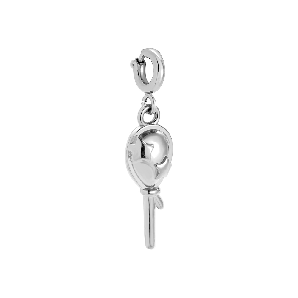 2cm Spring Clasp Ballon Edelstahl Pendant      