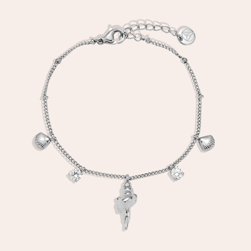 17cm Ocean And Diamond Edelstahl Armkette 