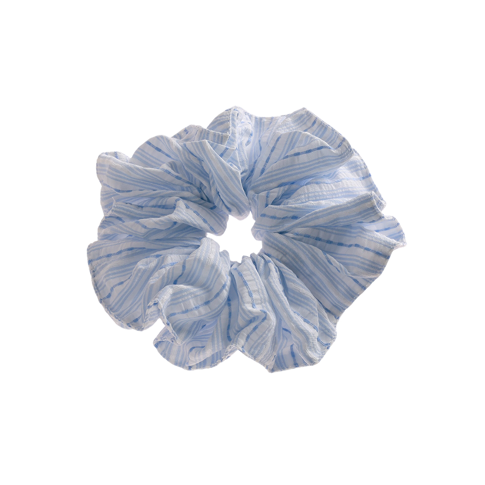 Pastel Streifen Scrunchie