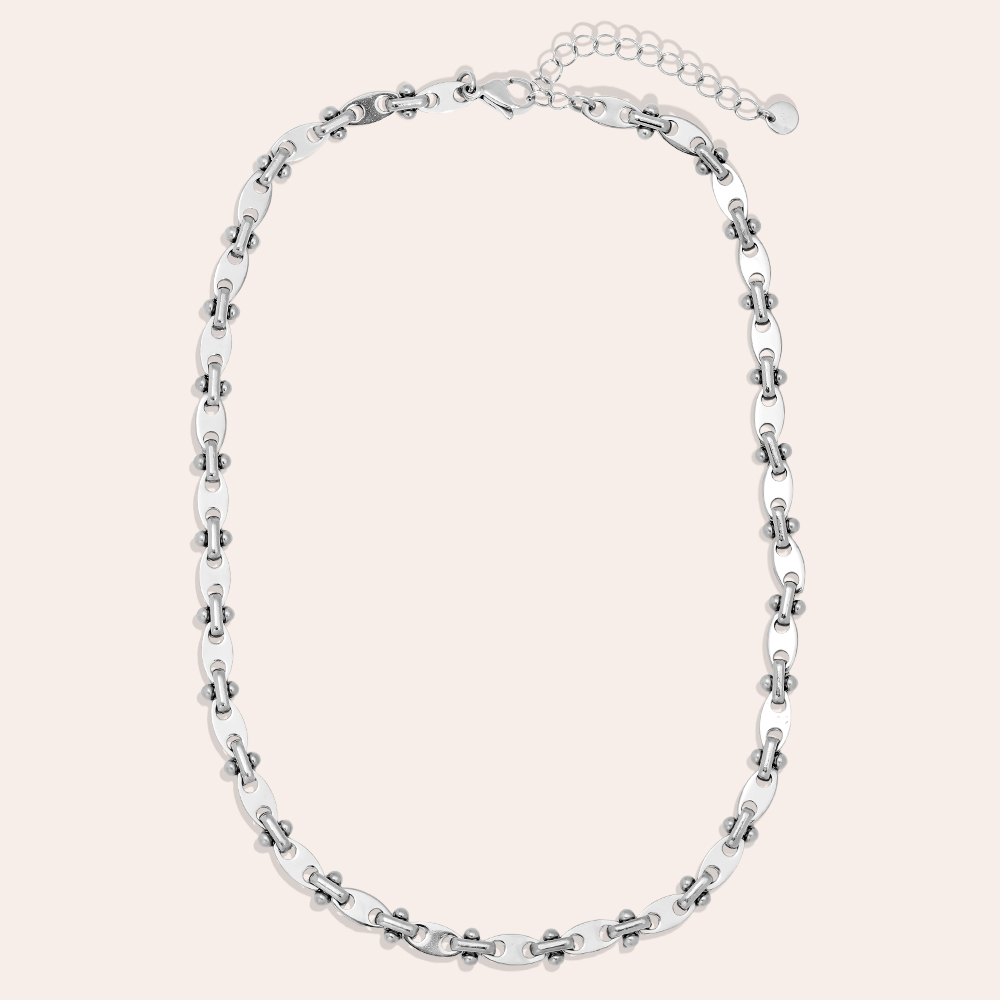 40cm Nice Nose Chain Edelstahl Halskette 