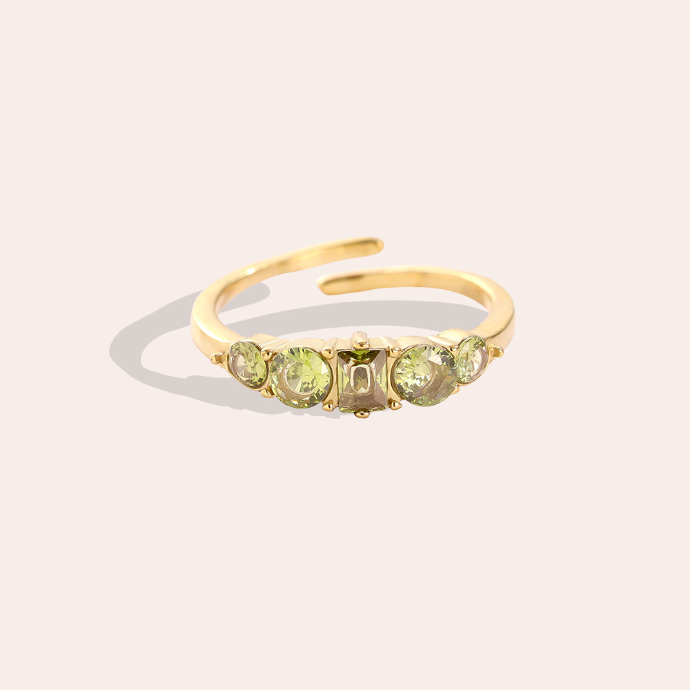 Various Diamond Edelstahl Ring     