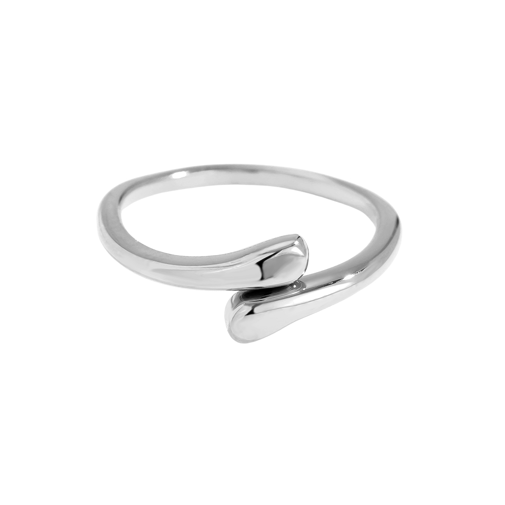 Tiny Drops Edelstahl Ring