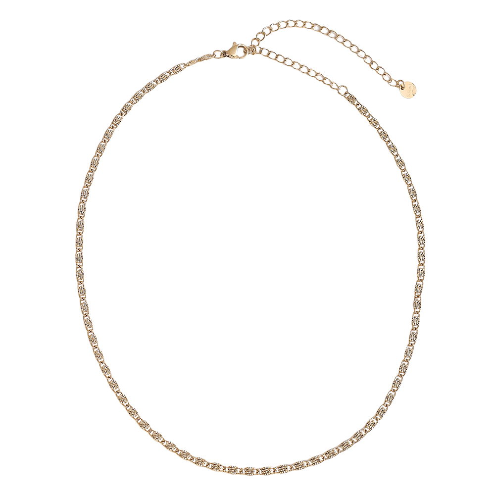 Edelstahl Halskette 38cm Nice Casual Chain