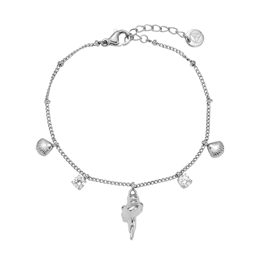 17cm Ocean And Diamond Edelstahl Armkette 