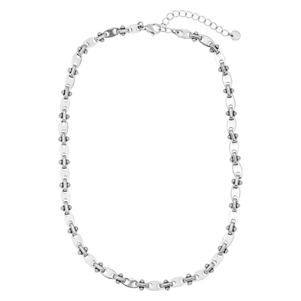 40cm Nice Nose Chain Edelstahl Halskette 