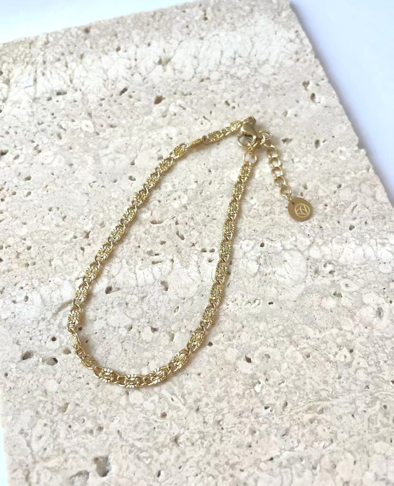 17cm Casual Chain Edelstahl Armkette       