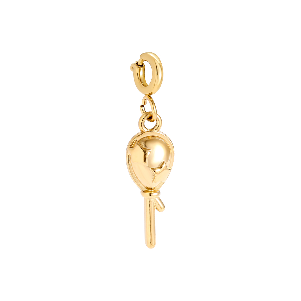 20.7mm Spring Clasp Ballon Edelstahl Pendant    
