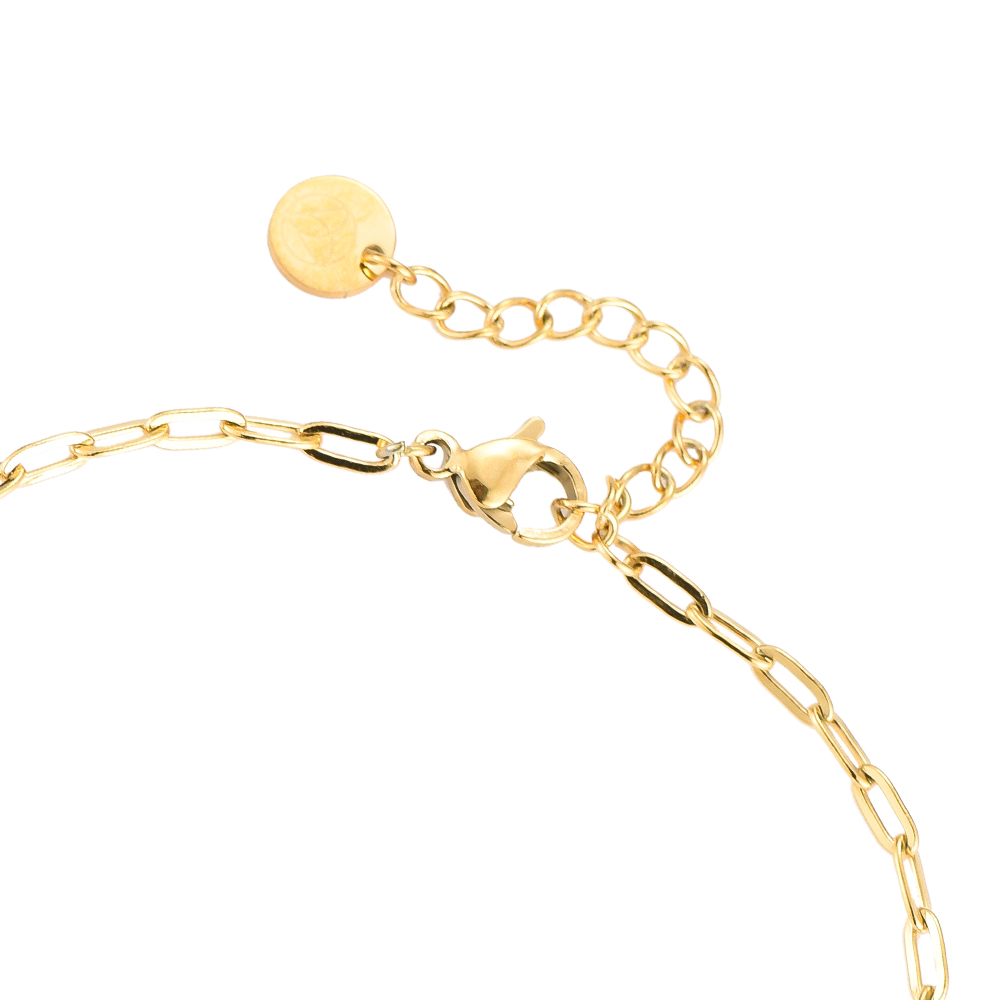 Elongated Link Edelstahl Armband