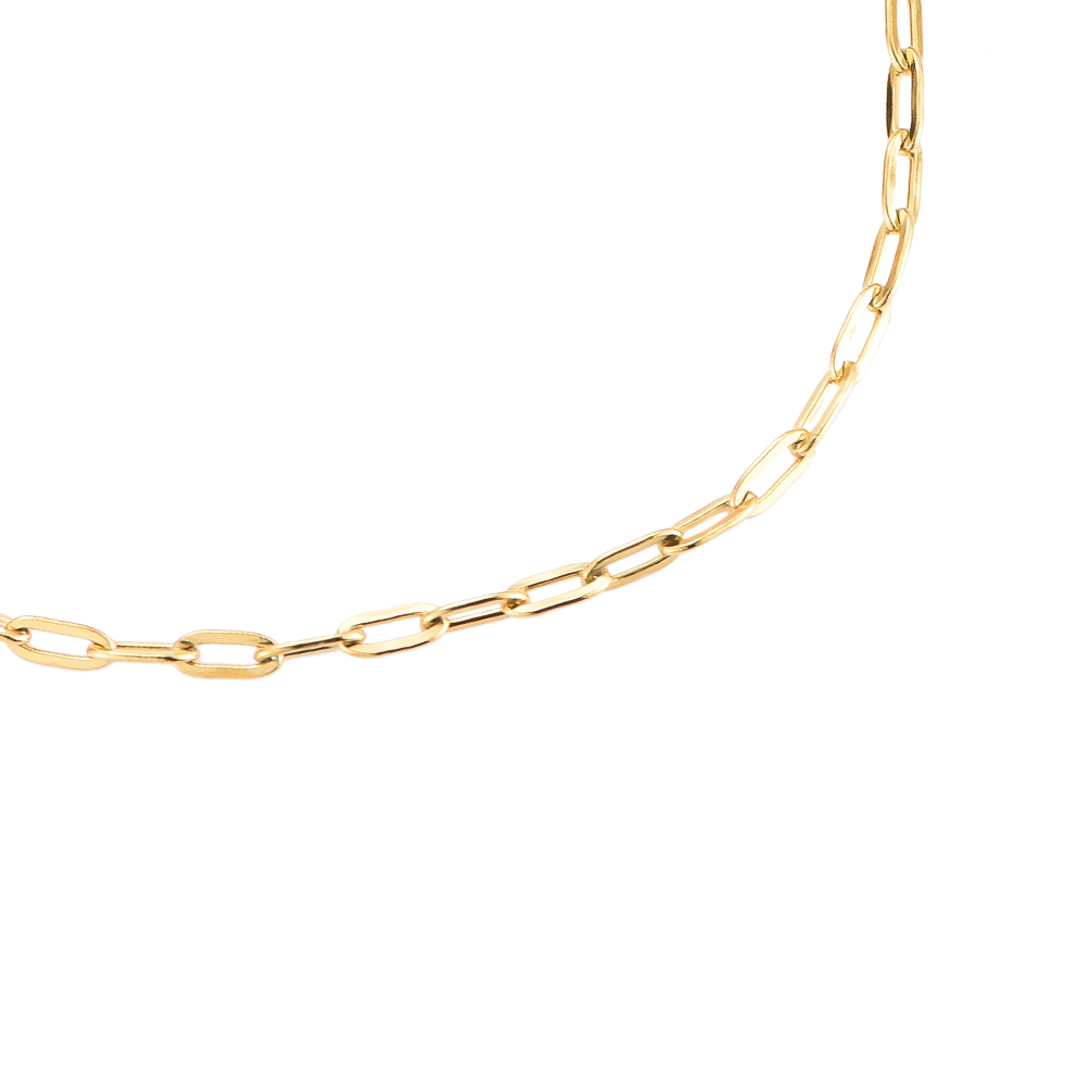 Elongated Link Edelstahl Armband