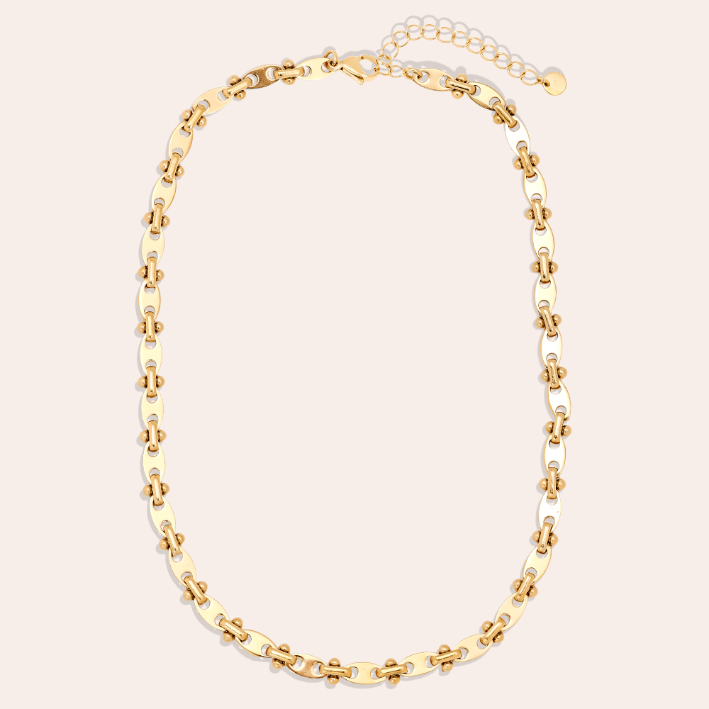 40cm Nice Nose Chain Edelstahl Halskette 