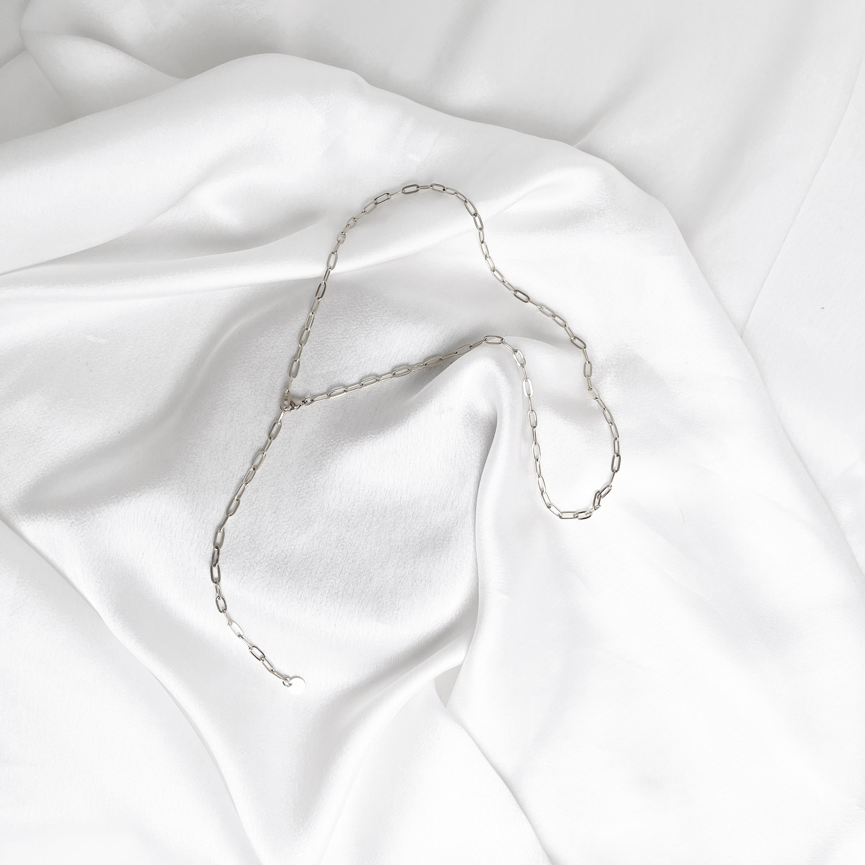 Edelstahl Kette Thin Round Teresa 60 cm