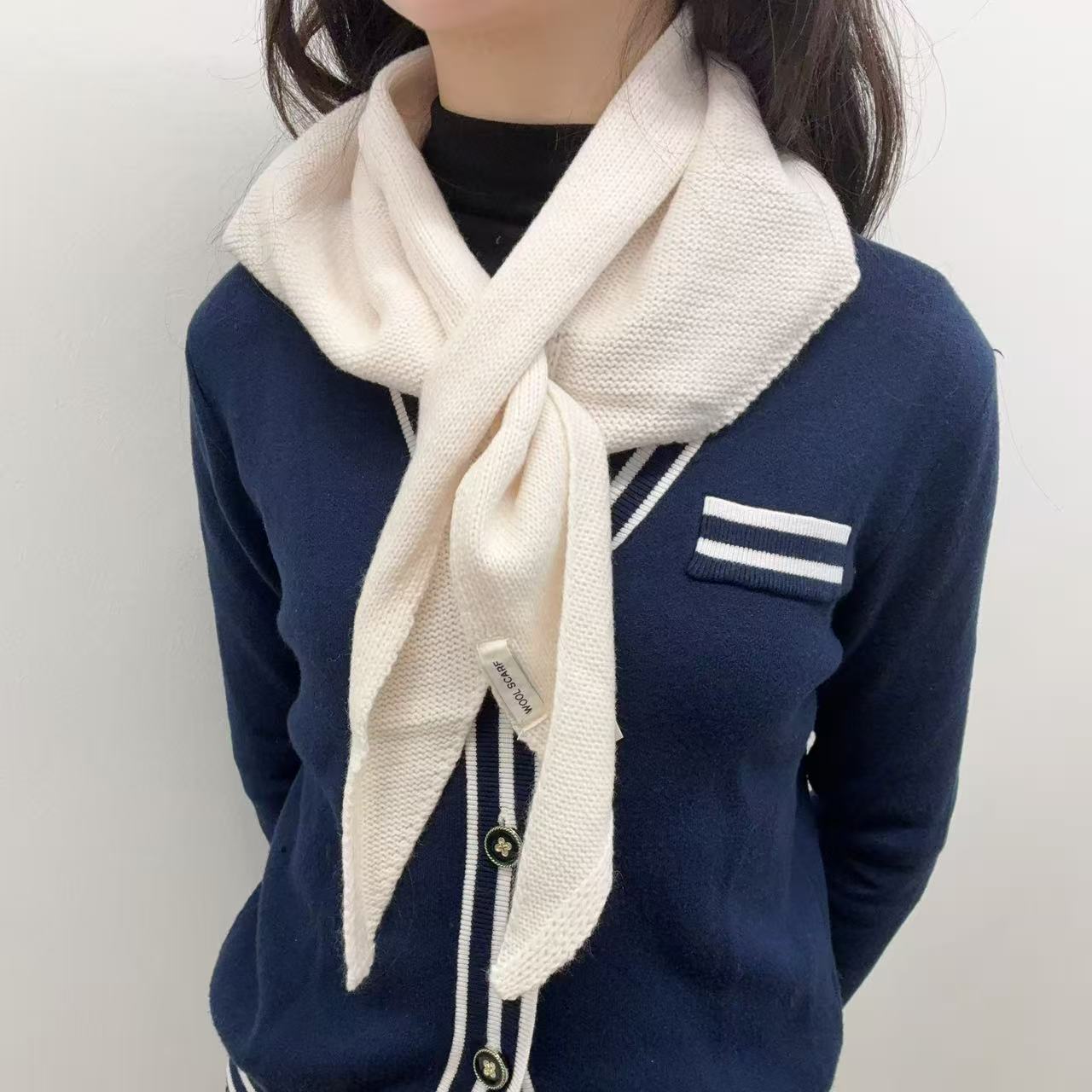 117*39cm 10% Wool Winter Schal     