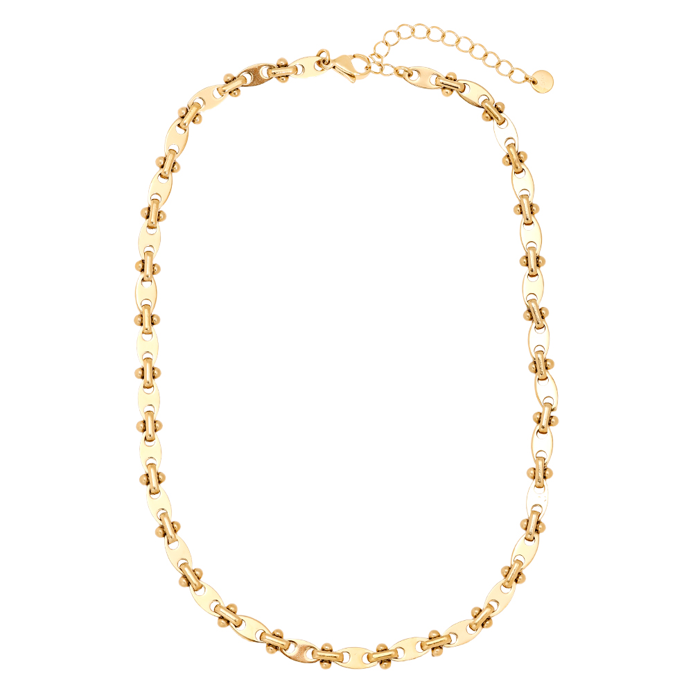 40cm Nice Nose Chain Edelstahl Halskette 