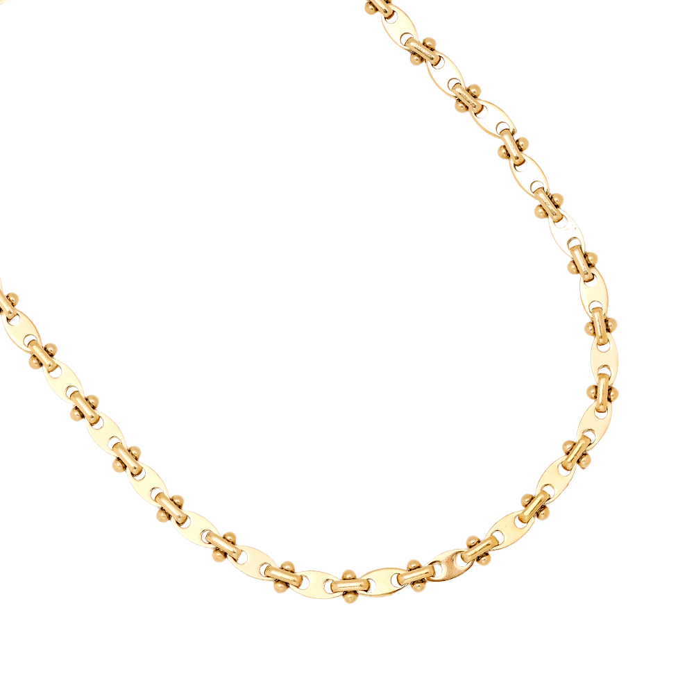 40cm Nice Nose Chain Edelstahl Halskette 