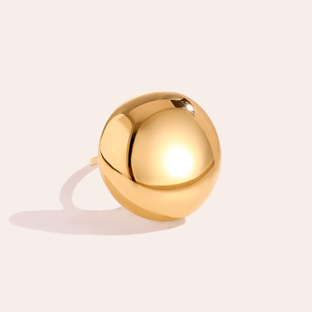 Nice Plate Edelstahl Ring   