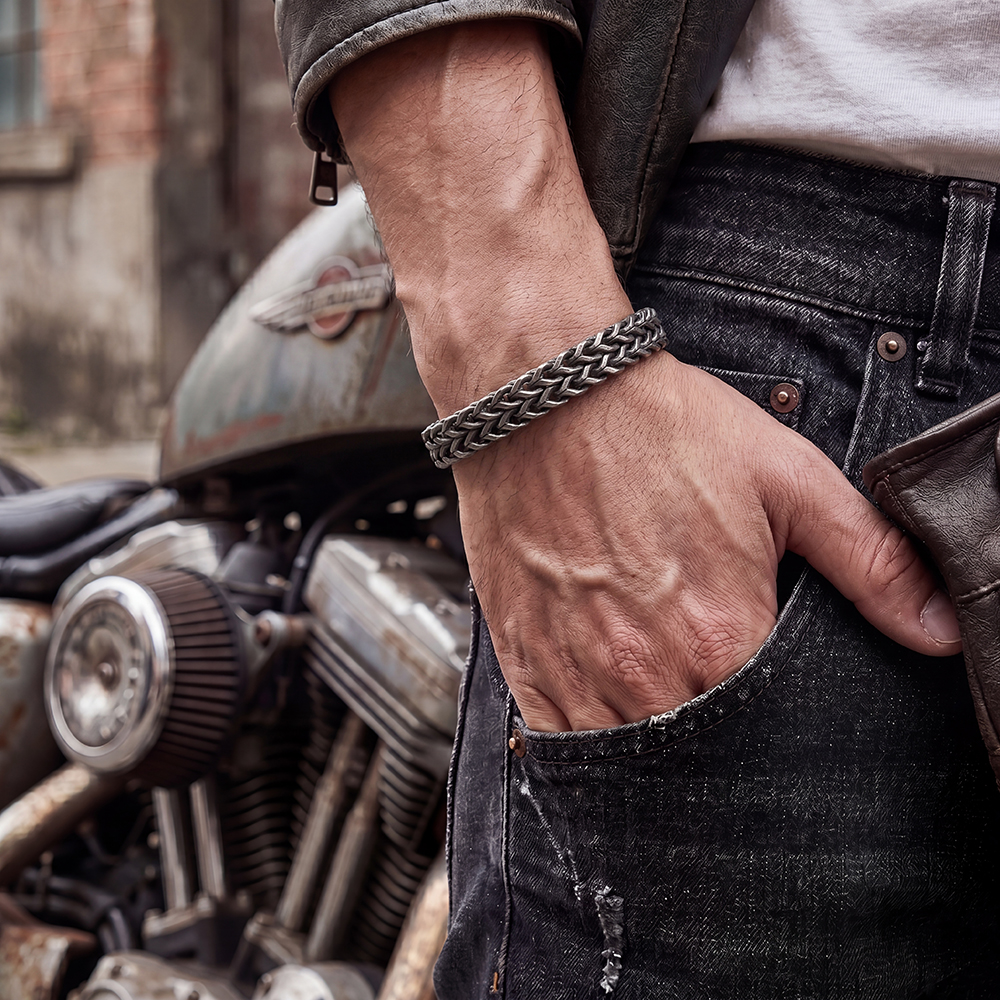 Edelstahl Armband Cuba Chain 