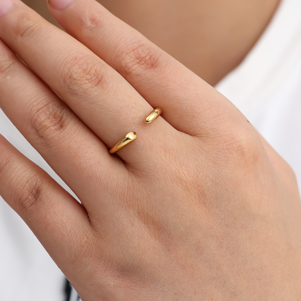 Very Simple Edelstahl Ring         