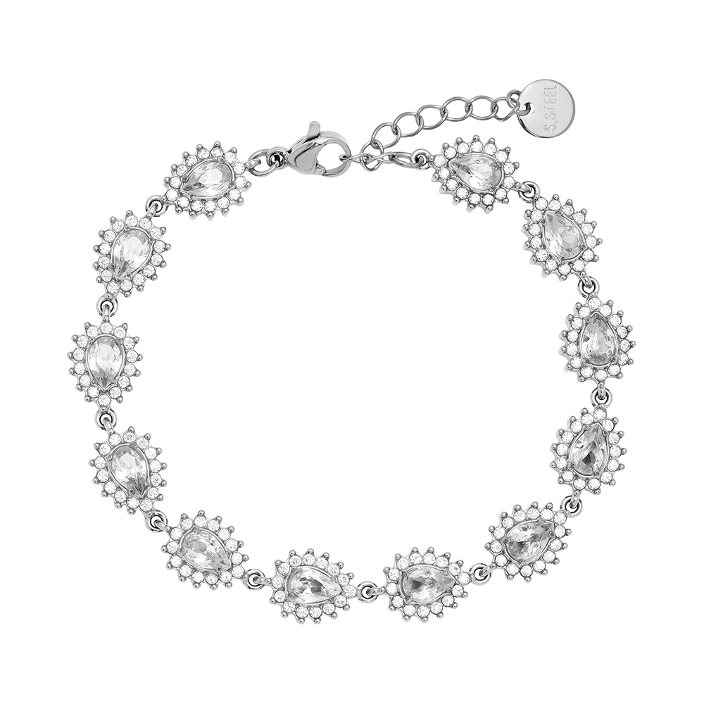 Edelstahl Armkette 17cm Nice Diamond Chain