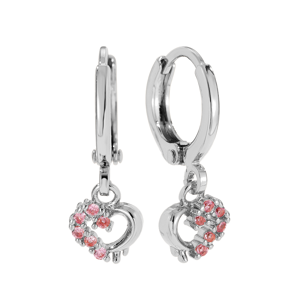 22mm Sweet Heart Vergoldete Ohrringe          