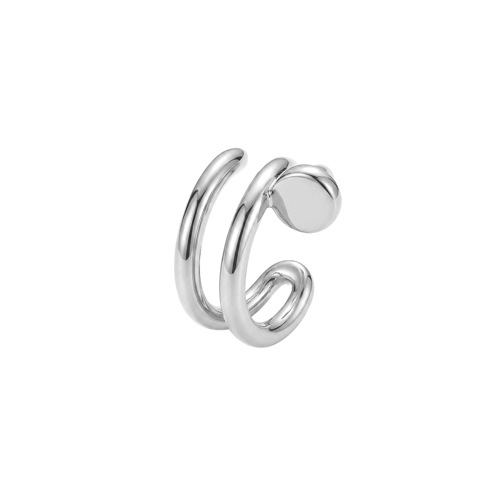Vergoldete Ear-cuffs 15mm Nagelform