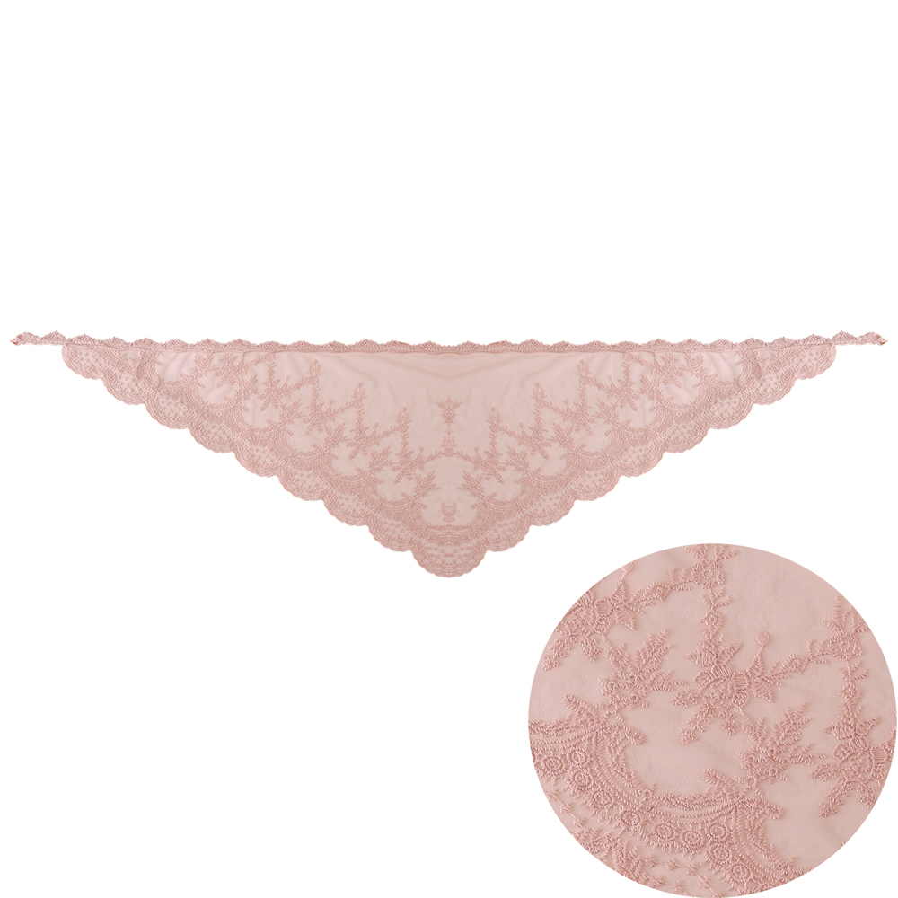 140*40cm Einfarbiger Ornament Spitzenmuster Lace Schal